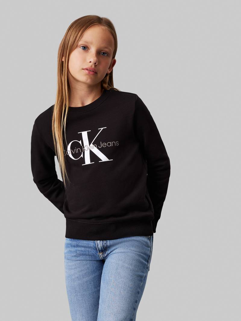 Calvin Klein Jeans Sweatshirt »CK Monogram Terry Cn«, für Kinder bis 16 Jahre und mit Logodruck von Calvin Klein Jeans