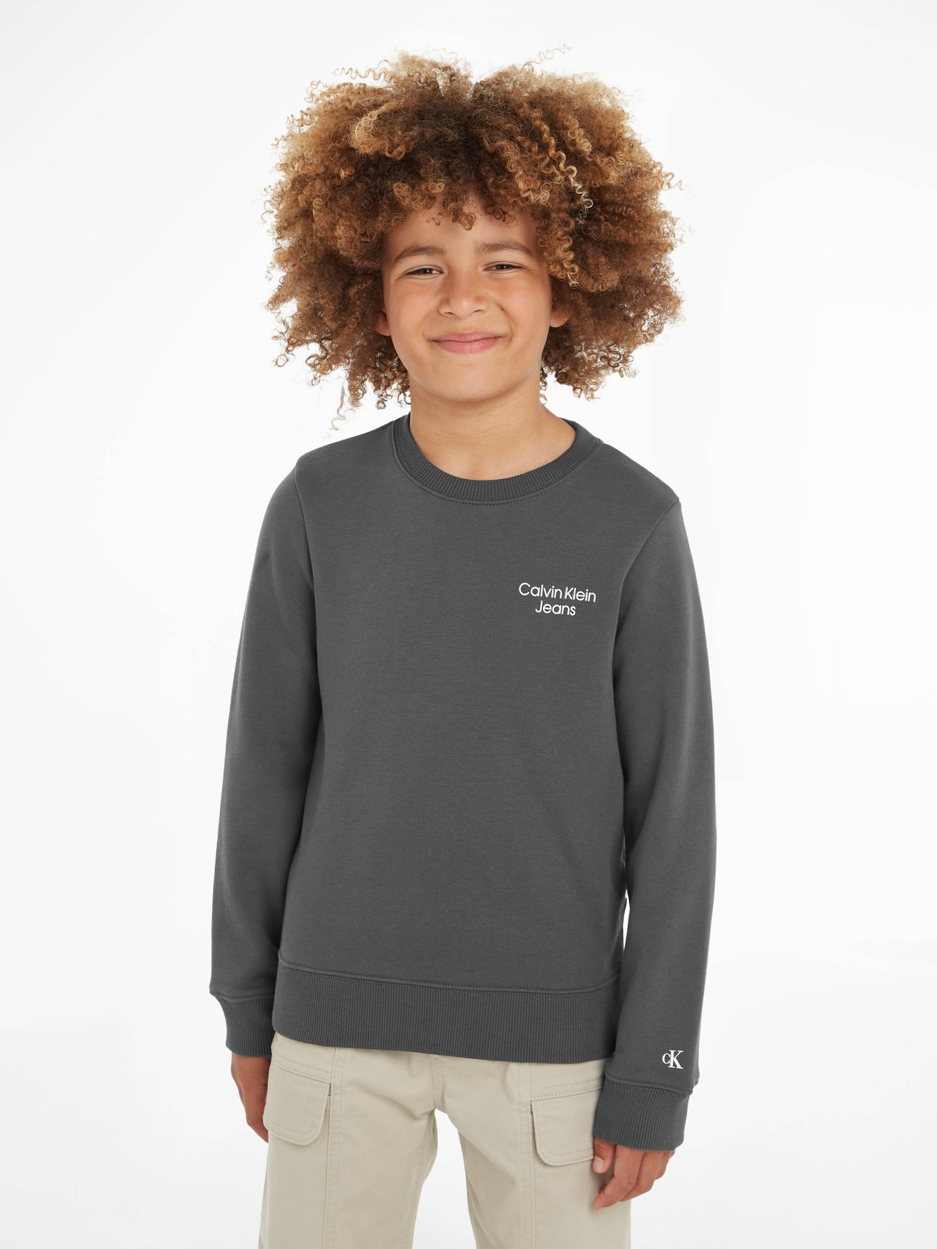 Calvin Klein Jeans Sweatshirt »CKJ STACK LOGO SWEATSHIRT«, für Kinder bis 16 Jahre von Calvin Klein Jeans