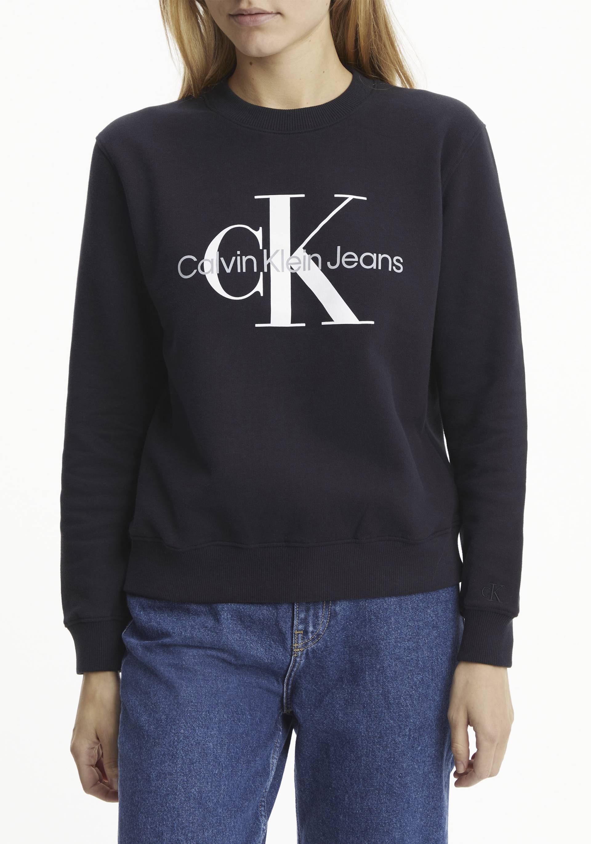 Calvin Klein Jeans Sweatshirt »CORE MONOGRAM SWEATSHIRT«, mit Calvin Klein Jeans Logo-Schriftzug & Monogramm von Calvin Klein Jeans