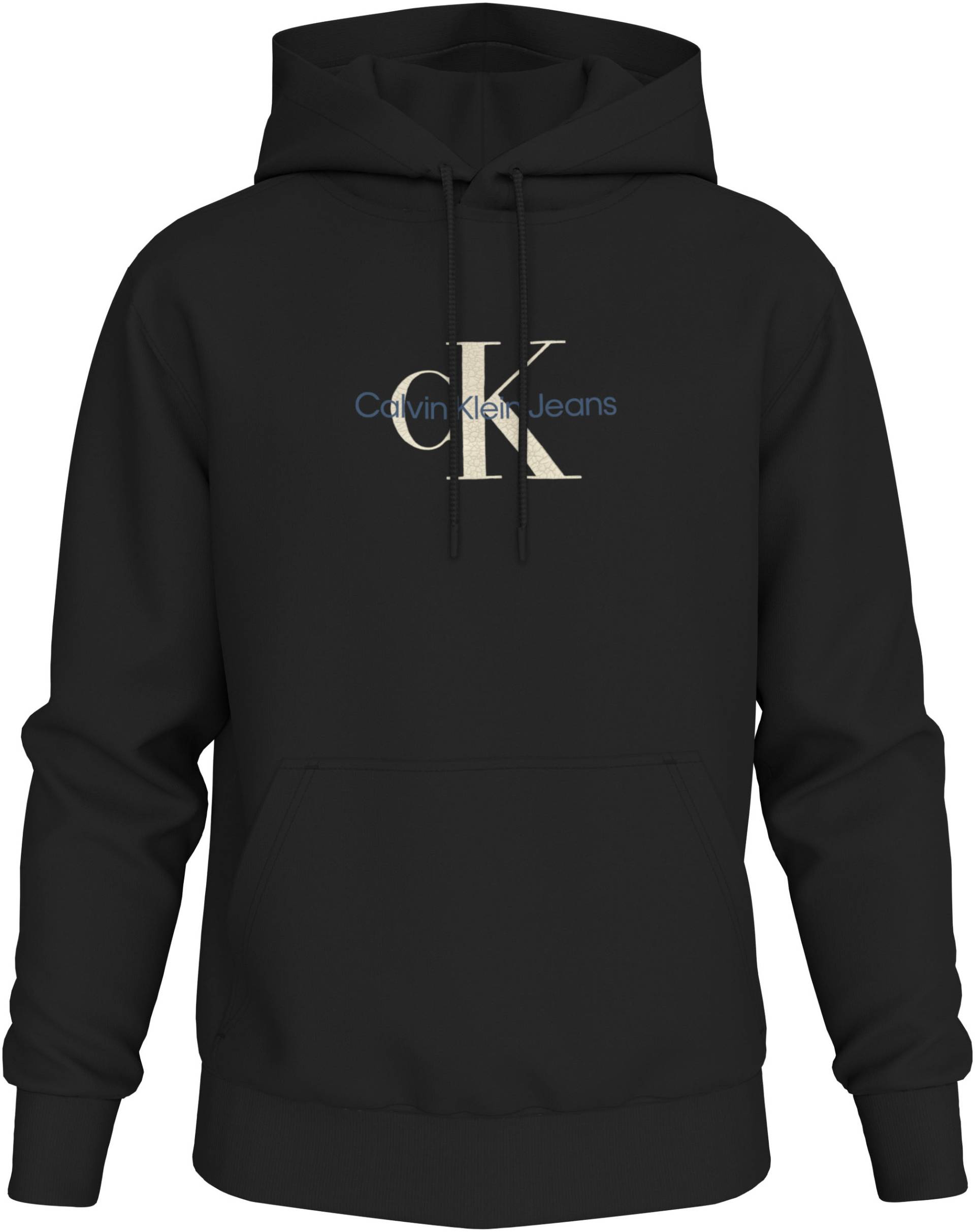 Calvin Klein Jeans Sweatshirt »DISTRESSED MONOLOGO HOODIE«, mit Logodruck von Calvin Klein Jeans