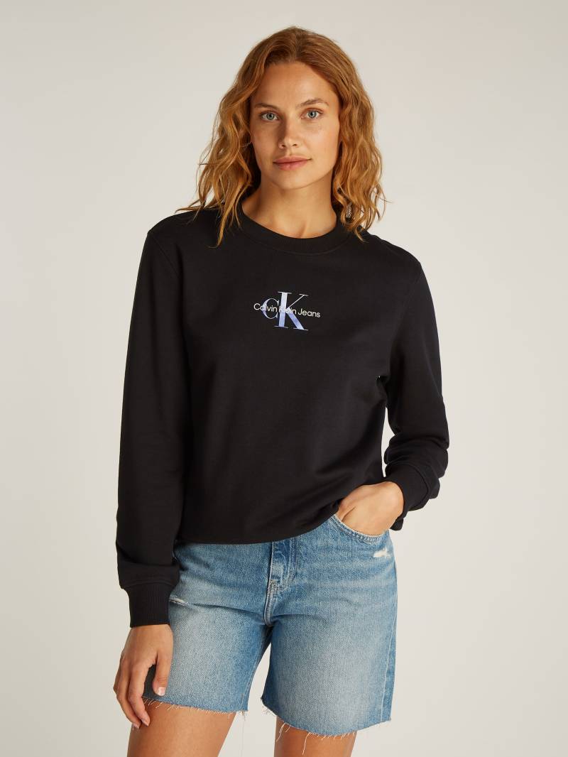 Calvin Klein Jeans Sweatshirt »GRADIENT MONOLOGO CREWNECK«, mit Logo von Calvin Klein Jeans