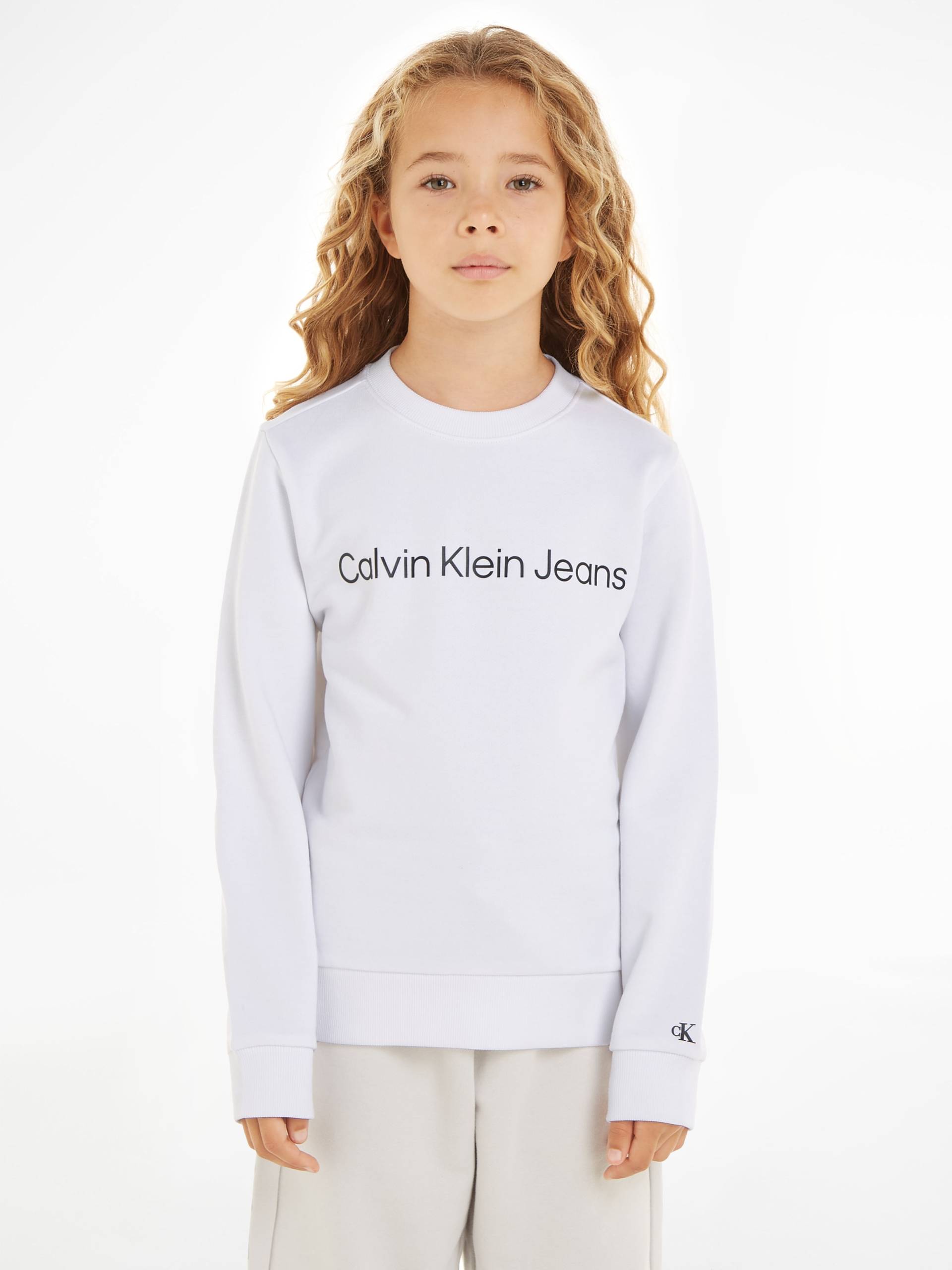 Calvin Klein Jeans Sweatshirt »INST. LOGO REGULAR CN«, für Kinder bis 16 Jahre von Calvin Klein Jeans