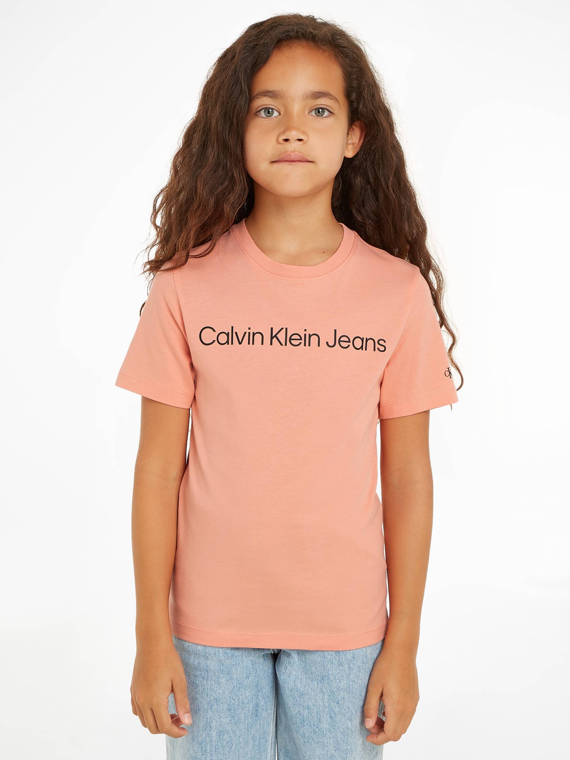 Calvin Klein Jeans T-Shirt »INST. LOGO SS T-SHIRT«, für Kinder bis 16 Jahre von Calvin Klein Jeans