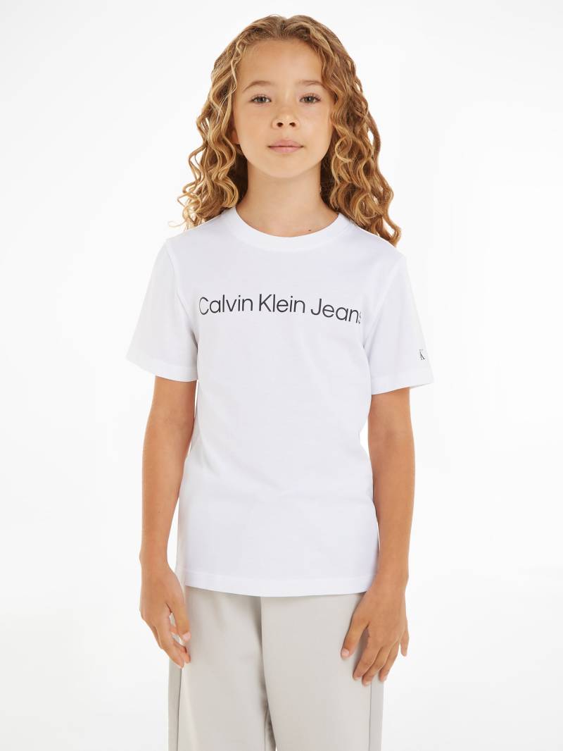 Calvin Klein Jeans T-Shirt »INST. LOGO SS T-SHIRT«, für Kinder bis 16 Jahre von Calvin Klein Jeans