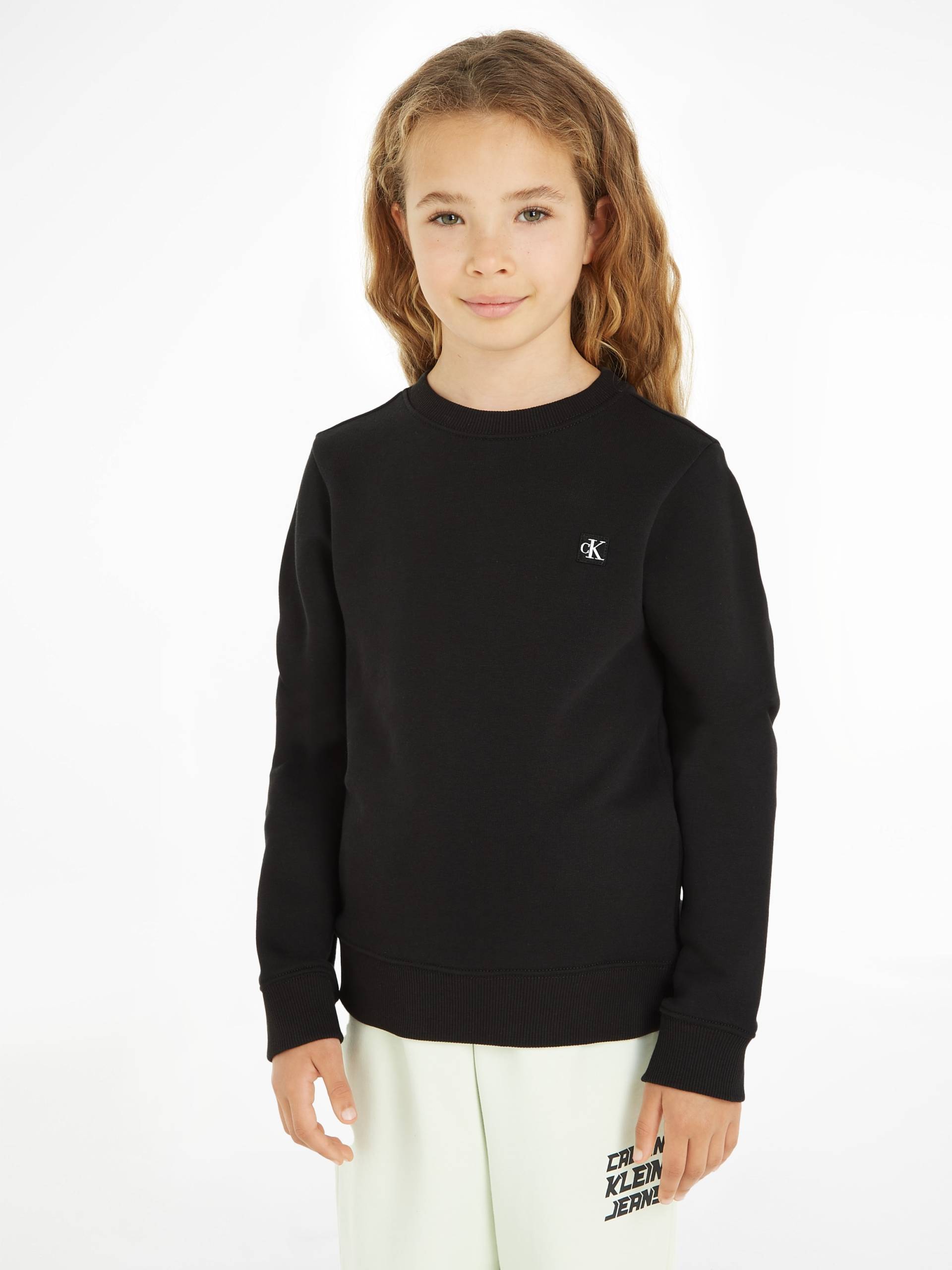 Calvin Klein Jeans Sweatshirt »MONOGRAM MINI BADGE CREWNECK«, für Kinder bis 16 Jahre von Calvin Klein Jeans