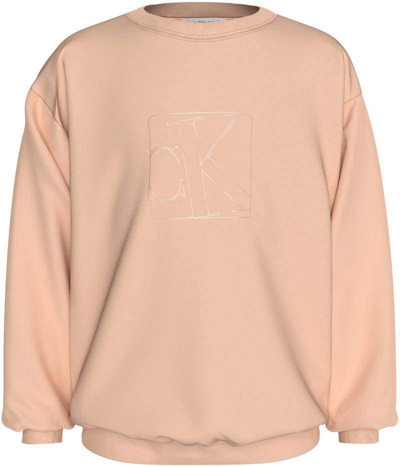 Calvin Klein Jeans Sweatshirt »SILVER MONOGRAM CN SWEATSHIRT«, für Kinder bis 16 Jahre von Calvin Klein Jeans