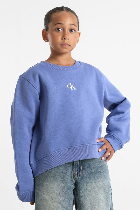 Calvin Klein Jeans Sweatshirt | Soft Sapphire | Mädchen  | 12 von Calvin Klein Jeans