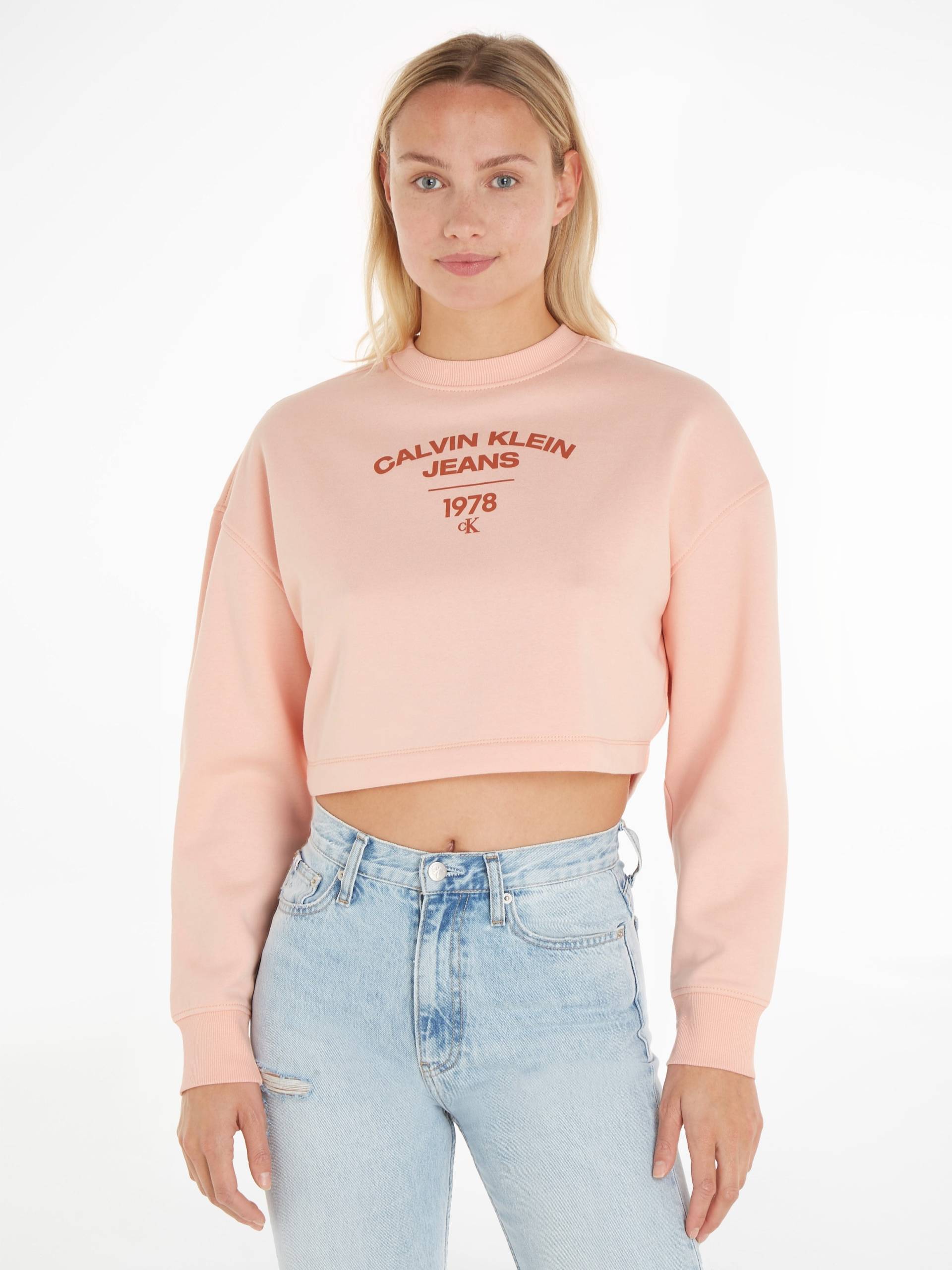 Calvin Klein Jeans Sweatshirt »VARSITY LOGO CREWNECK«, mit grossem Druck von Calvin Klein Jeans