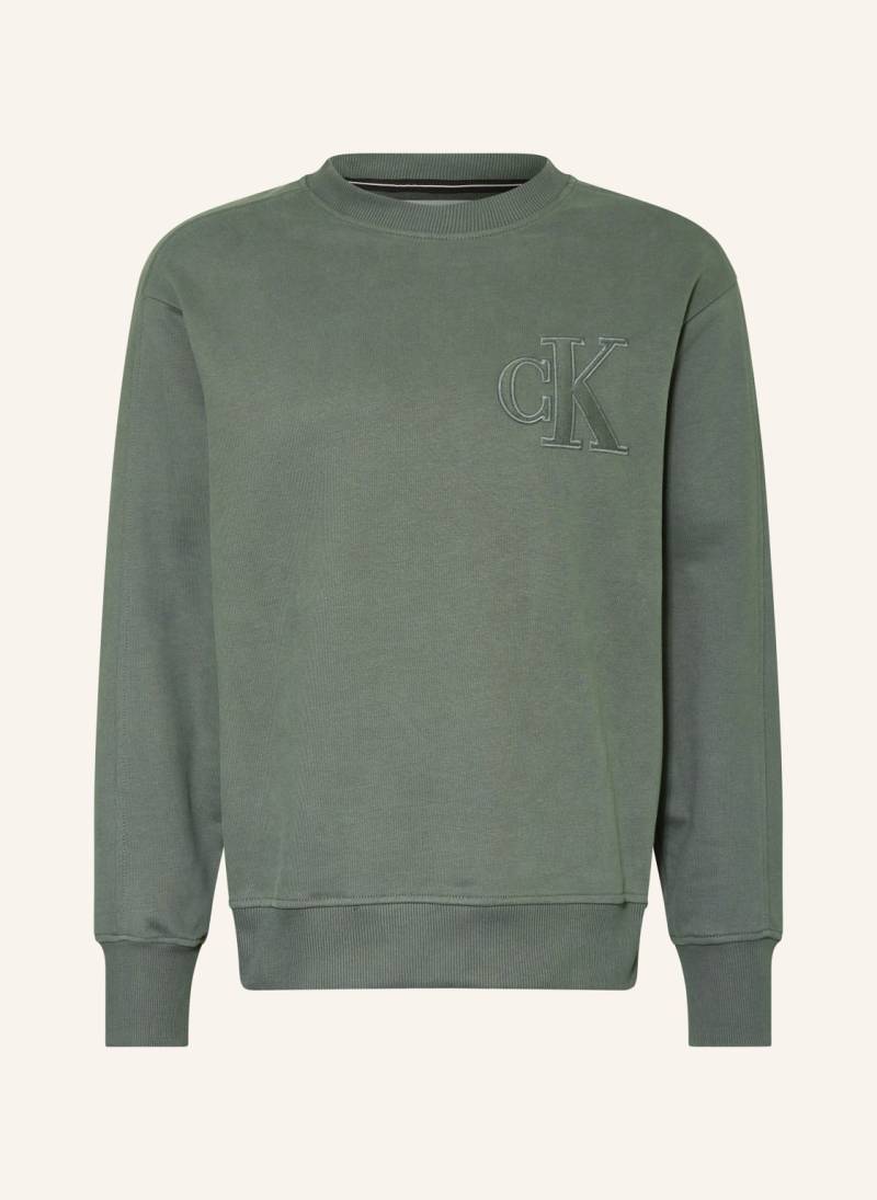 Calvin Klein Jeans Sweatshirt grau von Calvin Klein Jeans