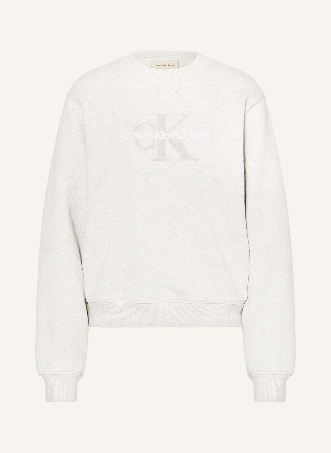 Calvin Klein Jeans Sweatshirt grau von Calvin Klein Jeans