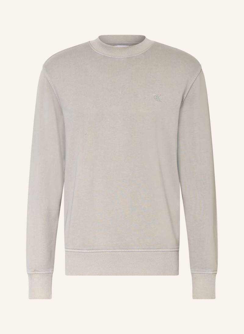 Calvin Klein Jeans Sweatshirt grau von Calvin Klein Jeans