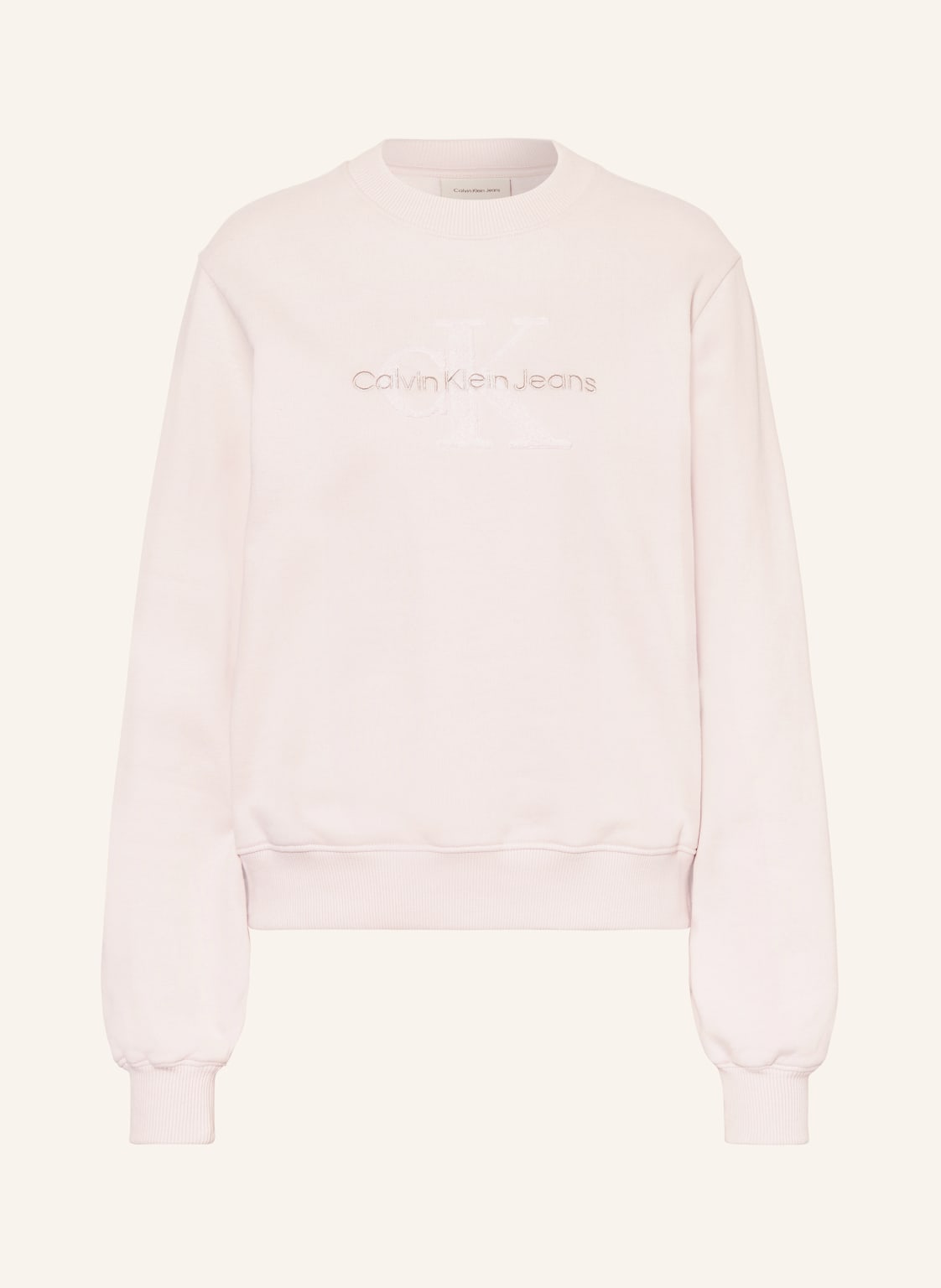 Calvin Klein Jeans Sweatshirt rosa von Calvin Klein Jeans