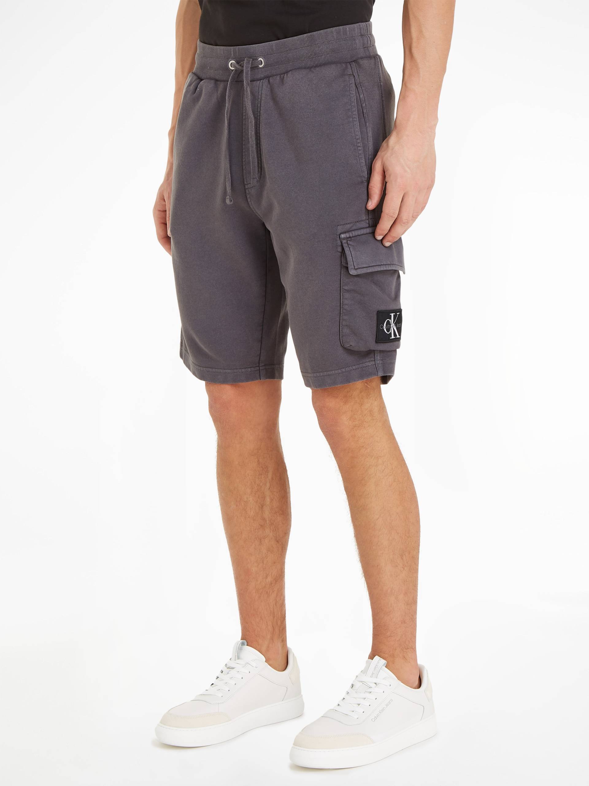 Calvin Klein Jeans Sweatshorts »WASHED BADGE SHORTS«, mit Logostickerei von Calvin Klein Jeans