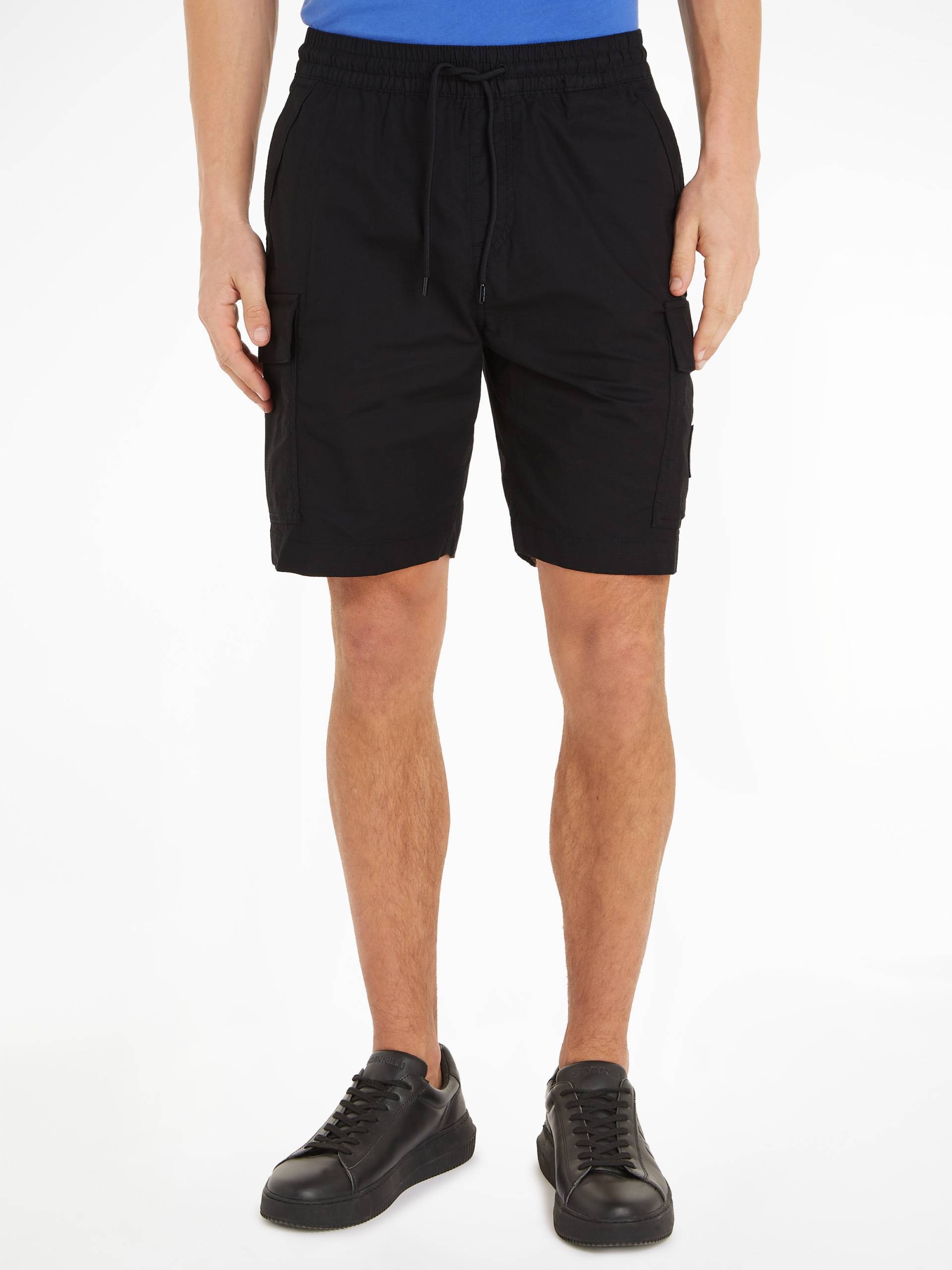 Calvin Klein Jeans Sweatshorts »WASHED CARGO SHORT«, mit Logopatch von Calvin Klein Jeans