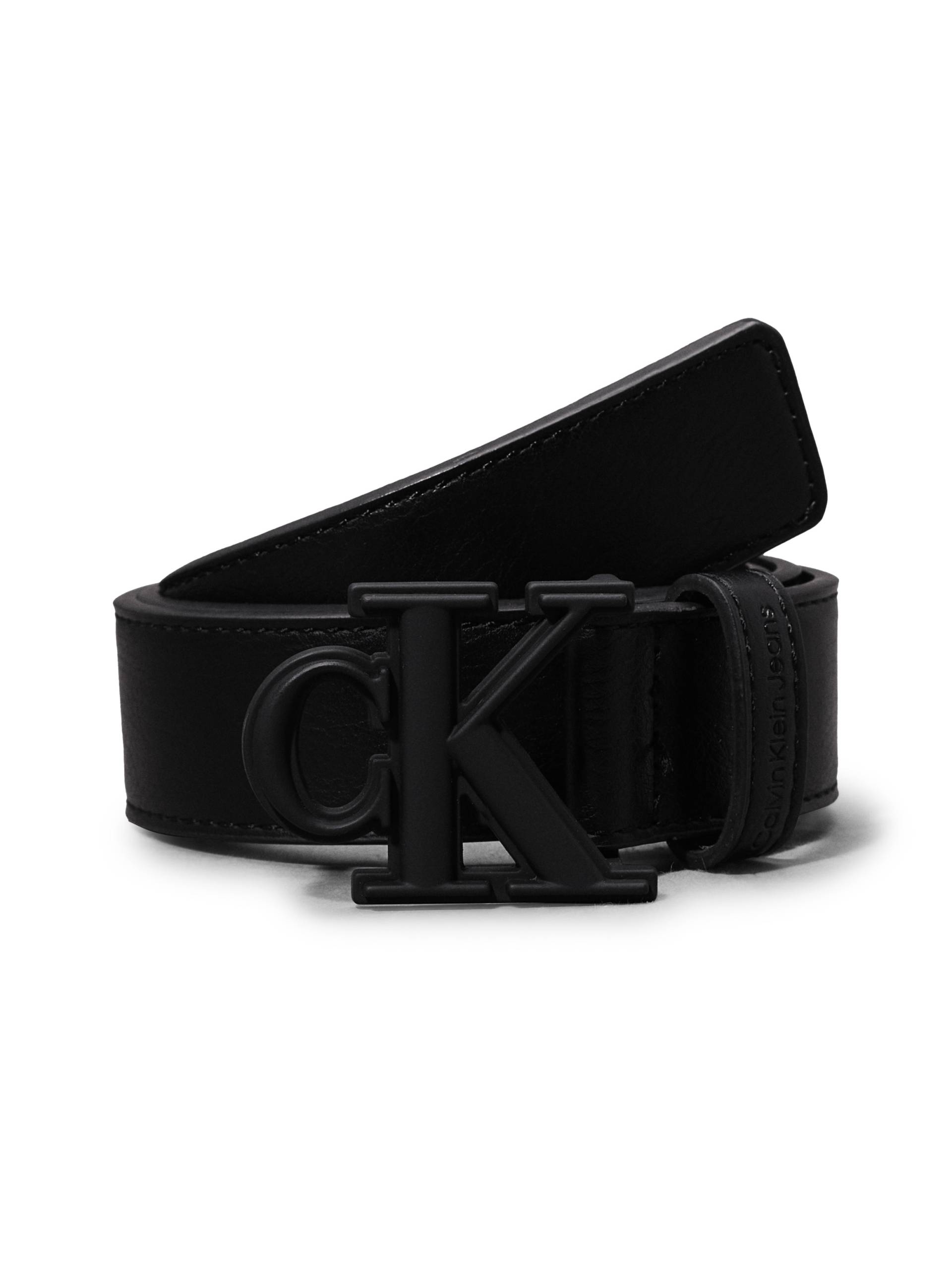 Calvin Klein Jeans Synthetikgürtel »CK BUCKLE BELT«, mit Logodruck von Calvin Klein Jeans