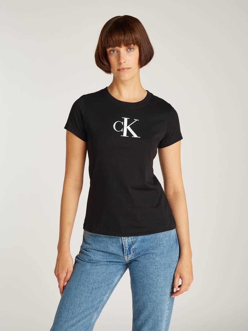 Calvin Klein Jeans T-Shirt, mit Logomarkenlabel von Calvin Klein Jeans