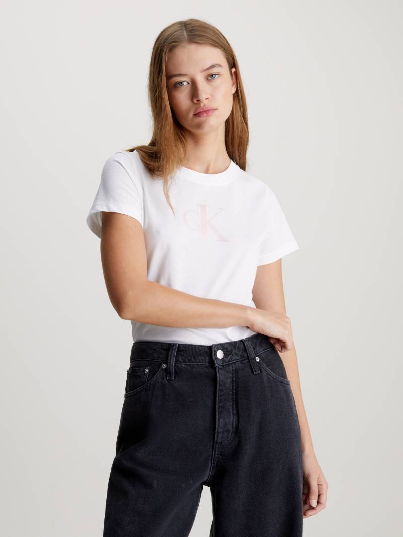 Calvin Klein Jeans T-Shirt, mit Logomarkenlabel von Calvin Klein Jeans