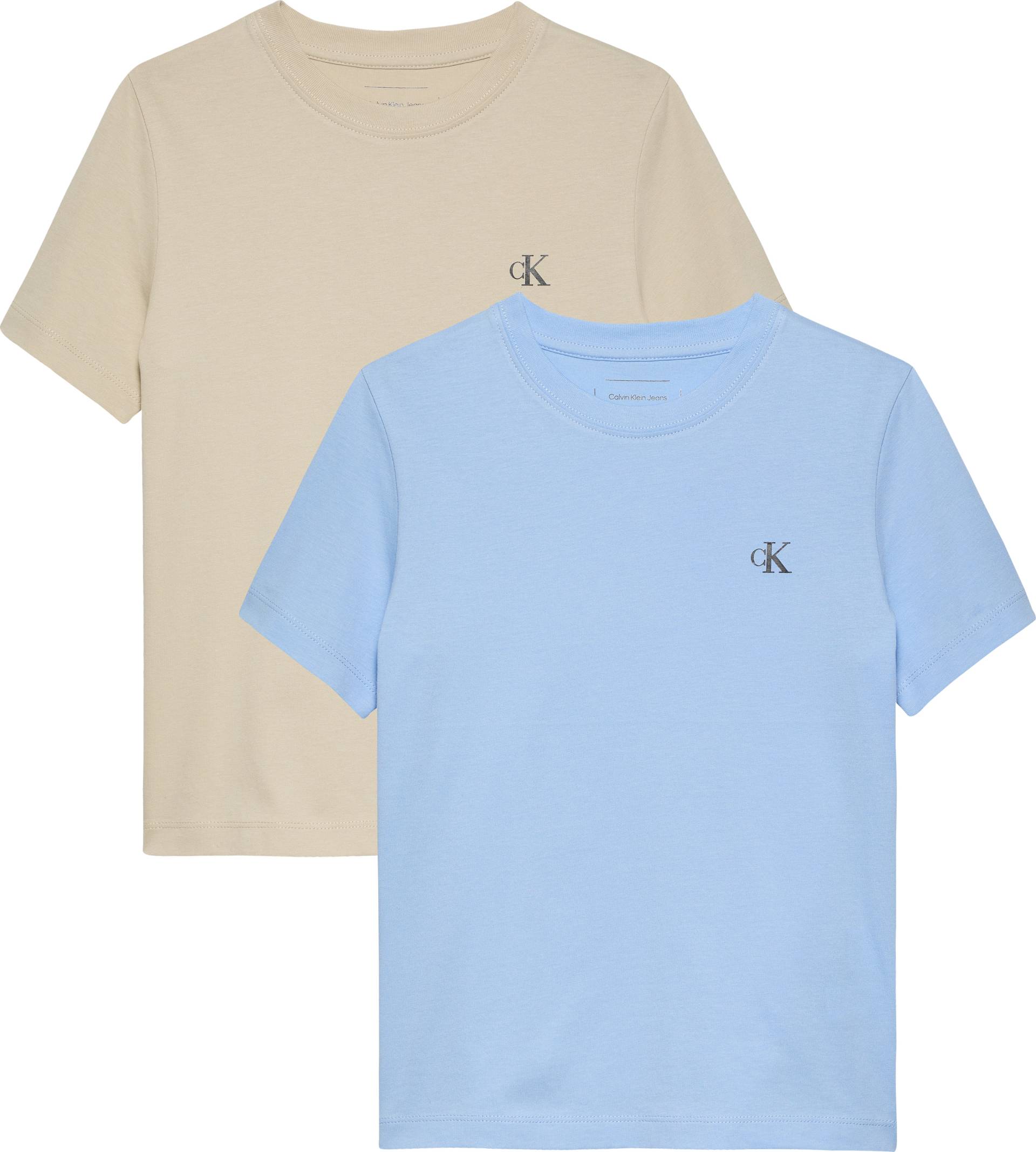 Calvin Klein Jeans T-Shirt »2-PACK MONOGRAM TOP«, für Kinder bis 16 Jahre mit Logoprägung von Calvin Klein Jeans