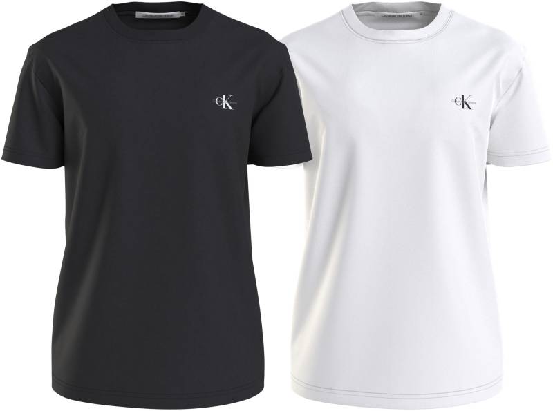 Calvin Klein Jeans T-Shirt »2 PACK MONOLOGO«, Logodruck von Calvin Klein Jeans