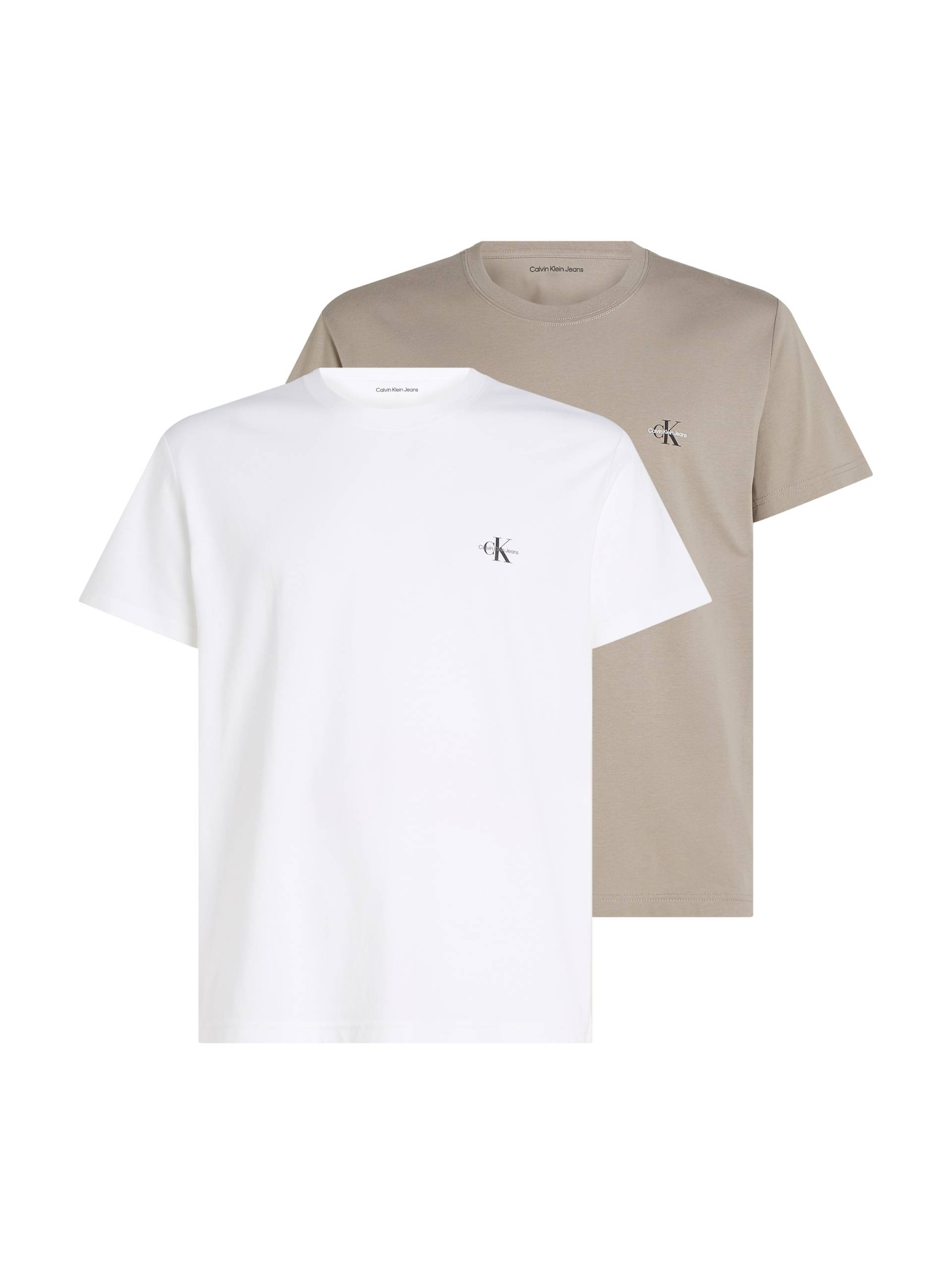 Calvin Klein Jeans T-Shirt »2 PACK MONOLOGO«, Logodruck von Calvin Klein Jeans