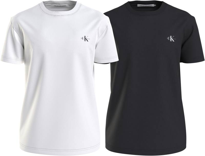 Calvin Klein Jeans T-Shirt »2 PACK MONOLOGO«, Logodruck von Calvin Klein Jeans