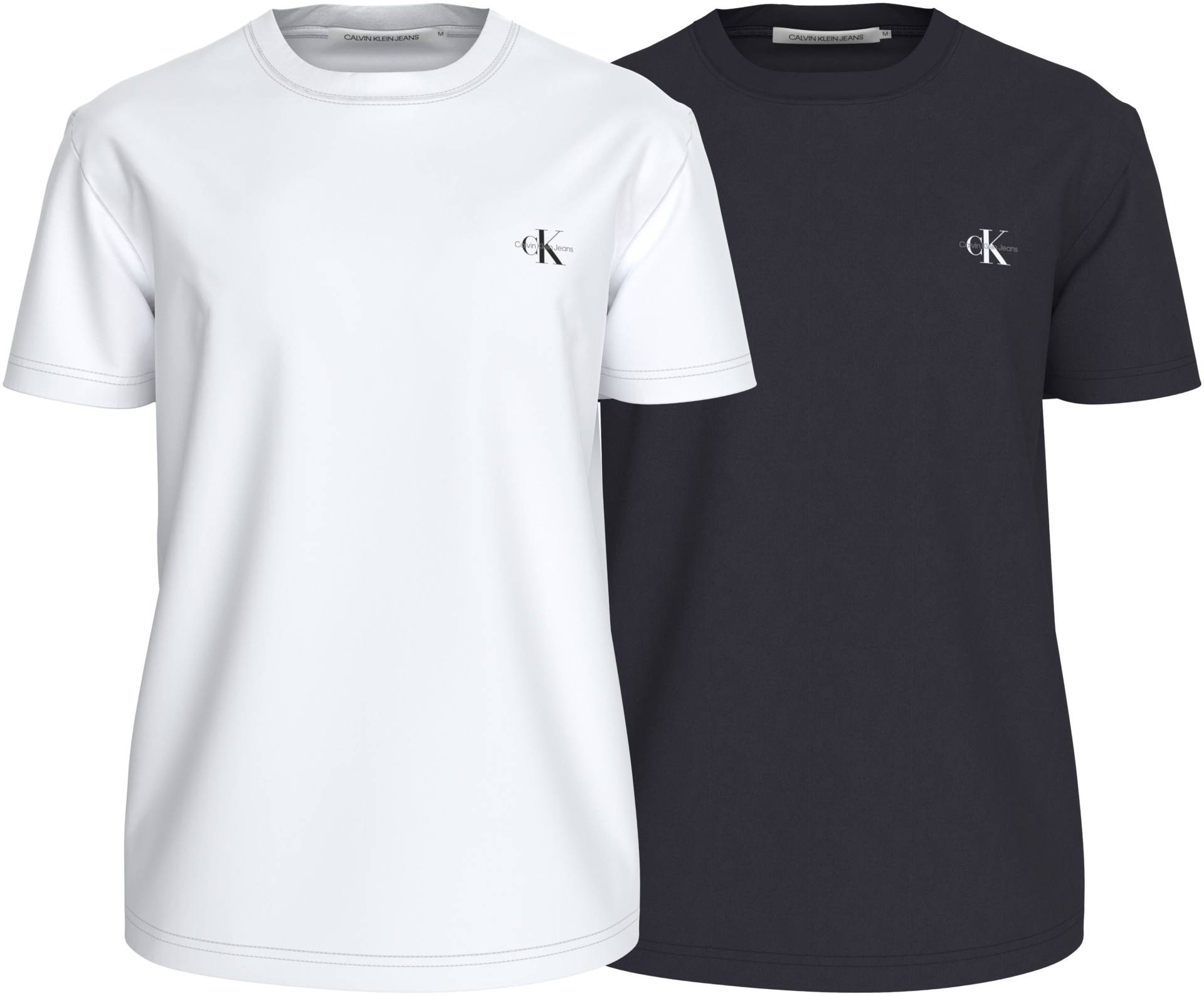 Calvin Klein Jeans T-Shirt »2 PACK MONOLOGO«, Logodruck von Calvin Klein Jeans