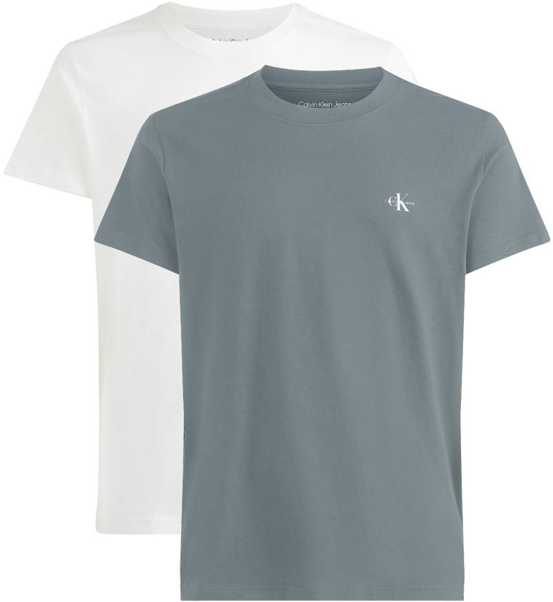 Calvin Klein Jeans T-Shirt »2 PACK MONOLOGO T-SHIRT«, mit Rundhalsausschnitt von Calvin Klein Jeans