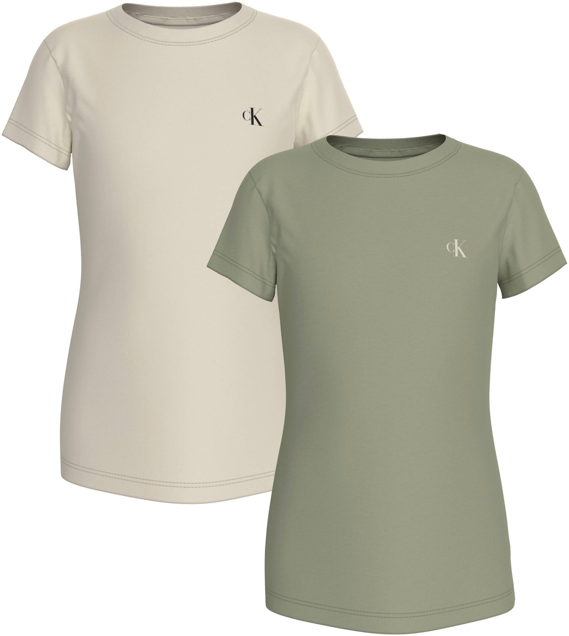 Calvin Klein Jeans T-Shirt »2-PACK SLIM MONOGRAM TOP«, für Kinder bis 16 Jahre von Calvin Klein Jeans