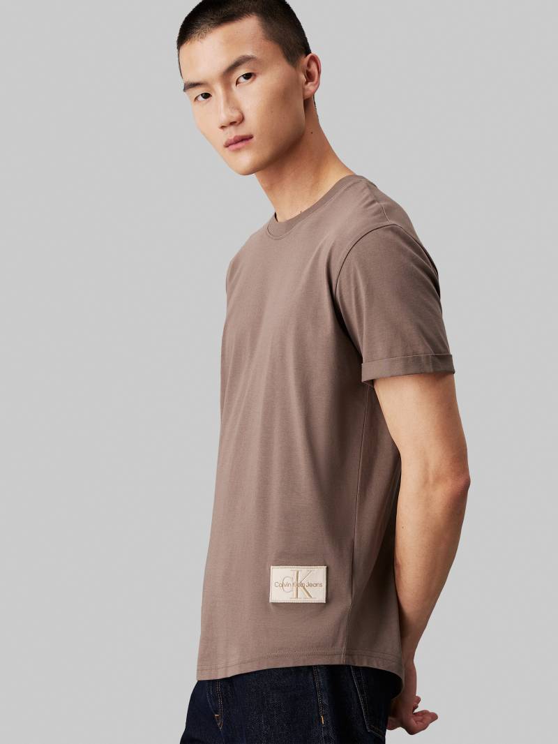 Calvin Klein Jeans T-Shirt »BADGE TURN UP SLEEVE«, mit Logopatch von Calvin Klein Jeans