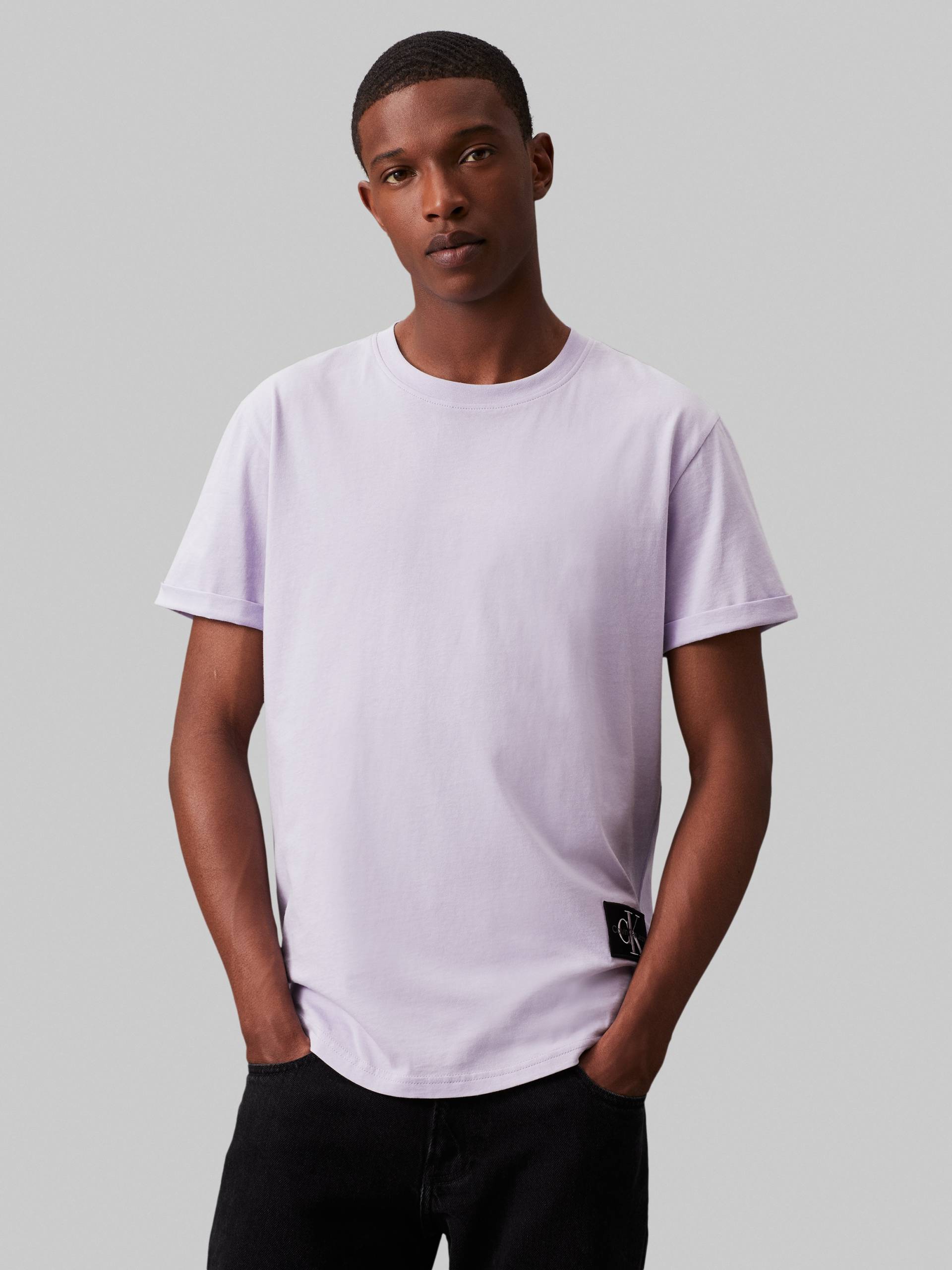 Calvin Klein Jeans T-Shirt »BADGE TURN UP SLEEVE«, mit Logopatch von Calvin Klein Jeans