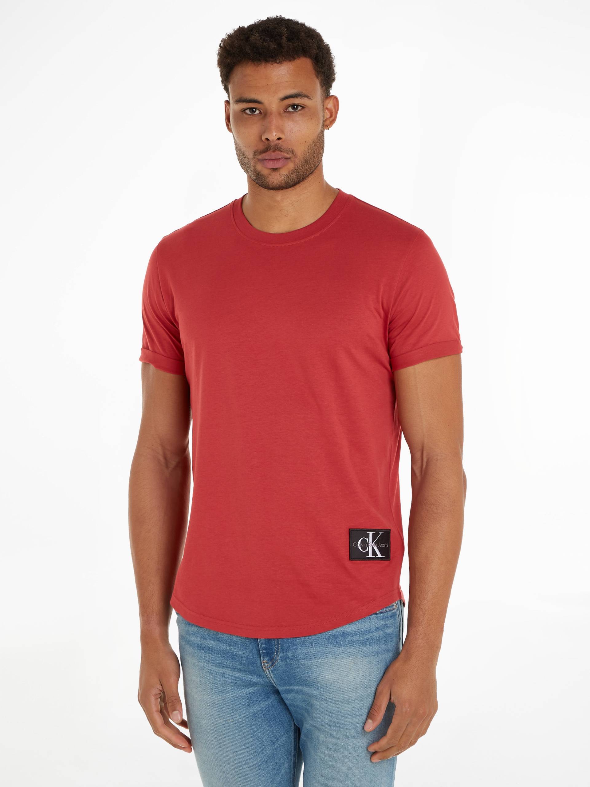 Calvin Klein Jeans T-Shirt »BADGE TURN UP SLEEVE«, mit Logopatch von Calvin Klein Jeans