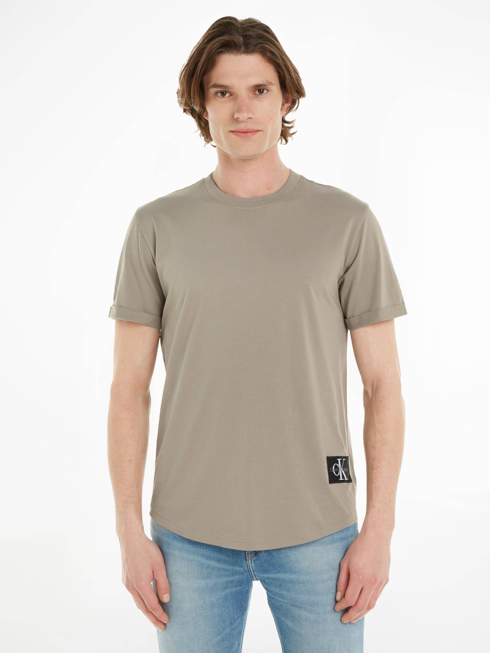 Calvin Klein Jeans T-Shirt »BADGE TURN UP SLEEVE«, mit Logopatch von Calvin Klein Jeans