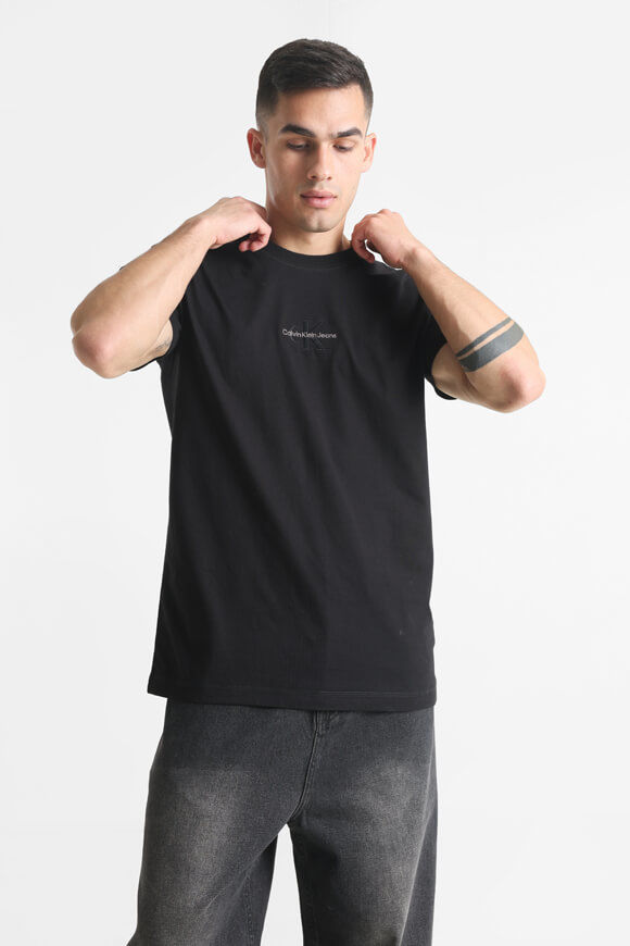 Calvin Klein Jeans T-Shirt | Black | Herren  | L von Calvin Klein Jeans