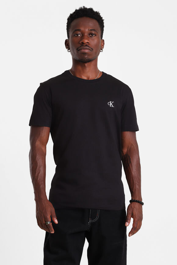 Calvin Klein Jeans T-Shirt | Black | Herren  | L von Calvin Klein Jeans