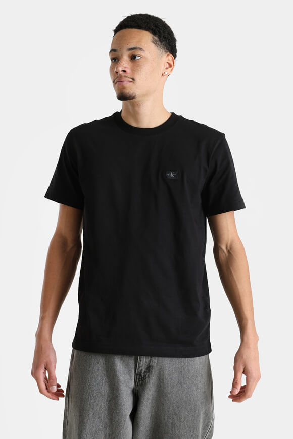 Calvin Klein Jeans T-Shirt | Black | Herren  | L von Calvin Klein Jeans