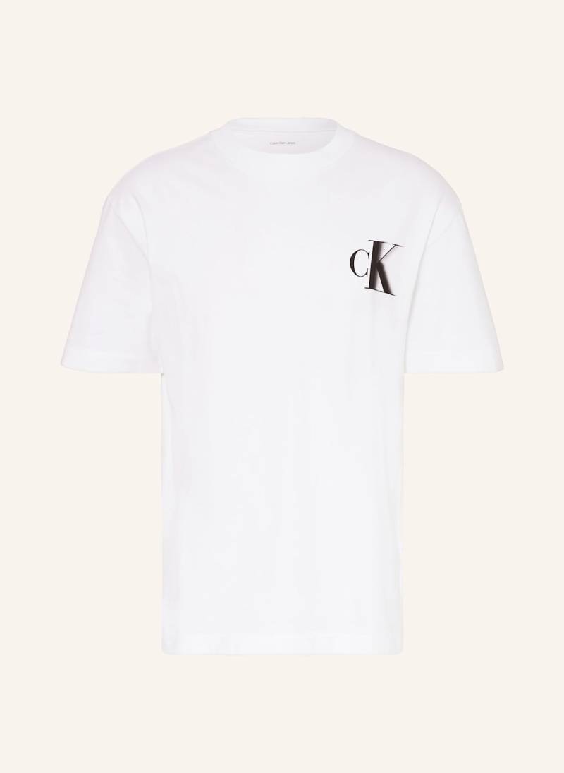 Calvin Klein Jeans T-Shirt Bold weiss von Calvin Klein Jeans