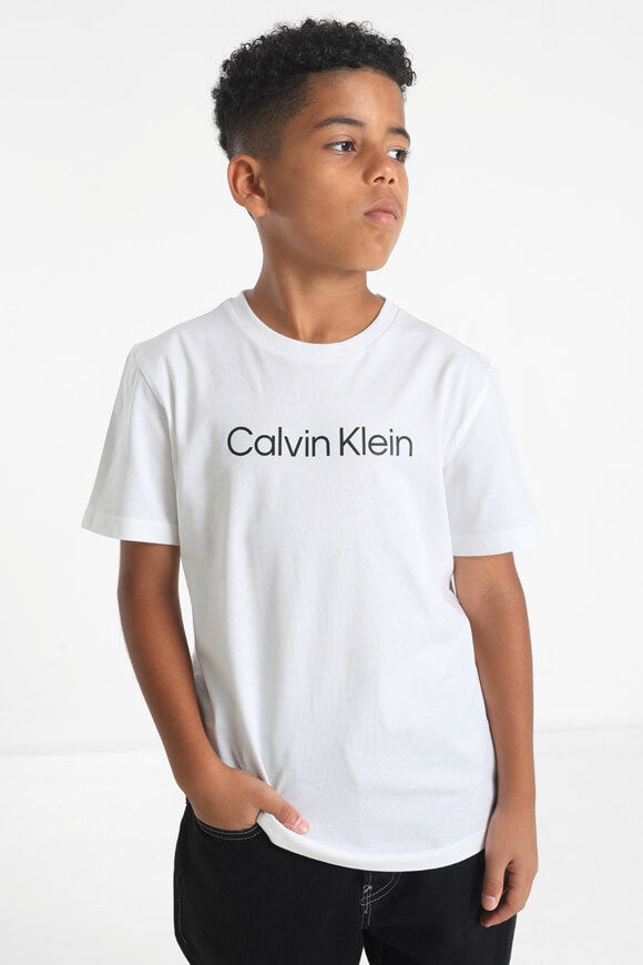 Calvin Klein Jeans T-Shirt | Bright White | Jungen  | 10 von Calvin Klein Jeans