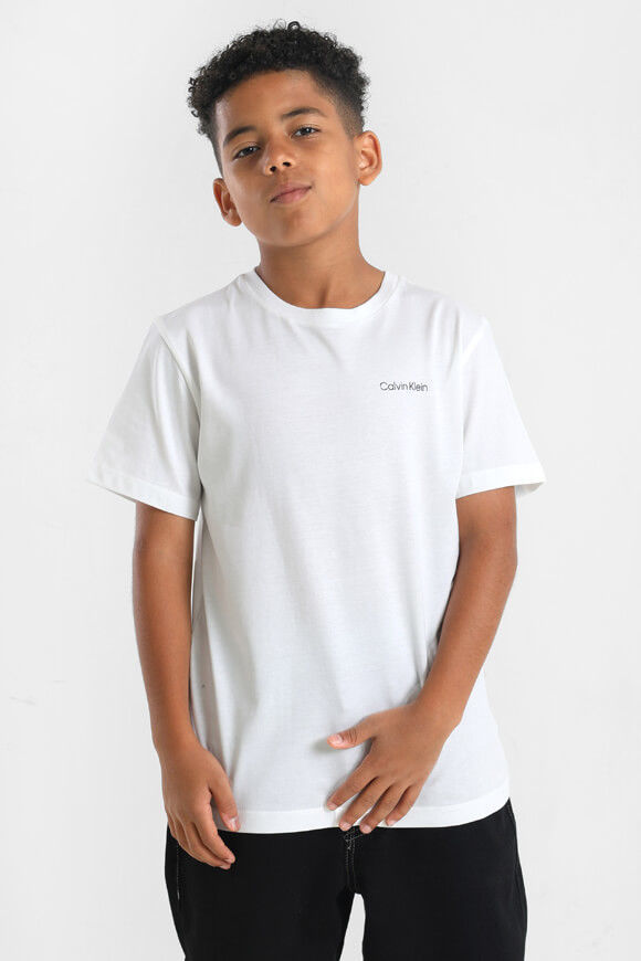 Calvin Klein Jeans T-Shirt | Bright White | Jungen  | 10 von Calvin Klein Jeans