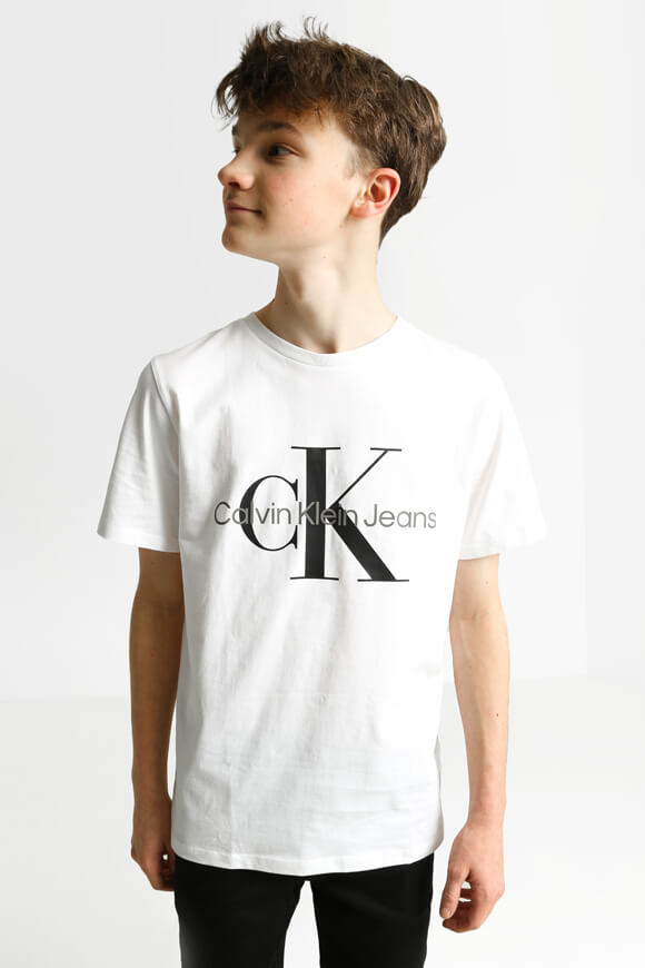 Calvin Klein Jeans T-Shirt | Bright White | Jungen  | 12 von Calvin Klein Jeans