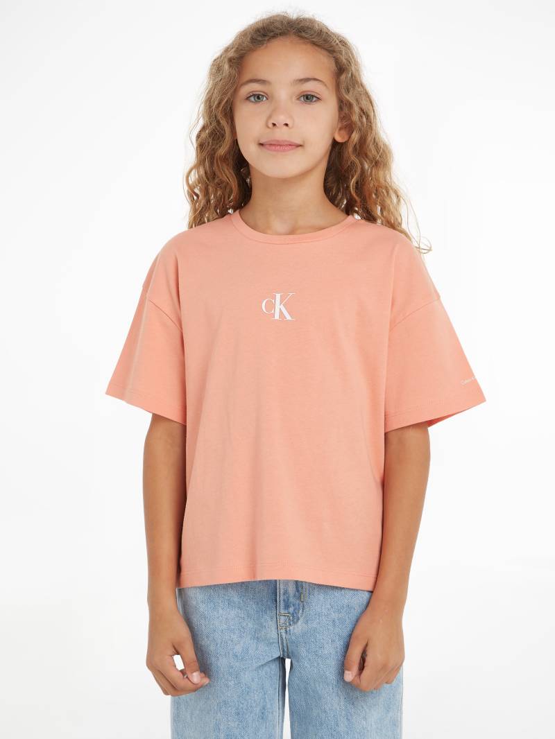 Calvin Klein Jeans T-Shirt »CK LOGO BOXY T-SHIRT«, Kinder bis 16 Jahre von Calvin Klein Jeans