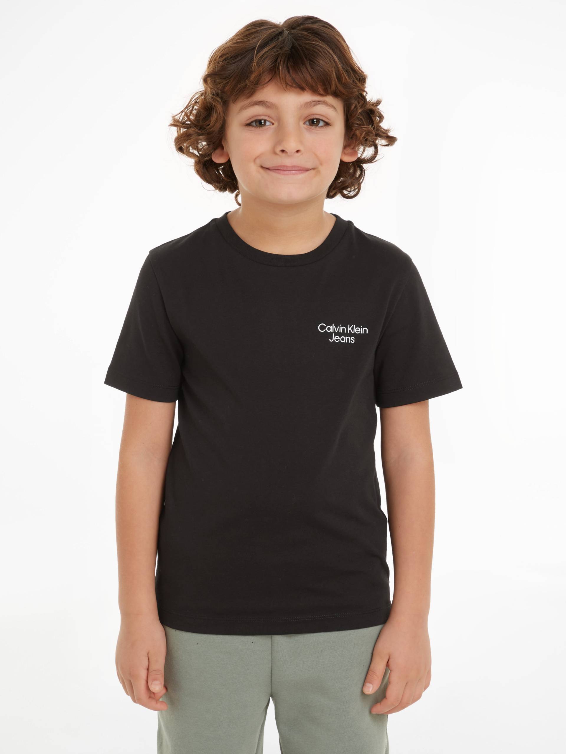 Calvin Klein Jeans T-Shirt »CKJ STACK LOGO T-SHIRT«, für Kinder bis 16 Jahre von Calvin Klein Jeans