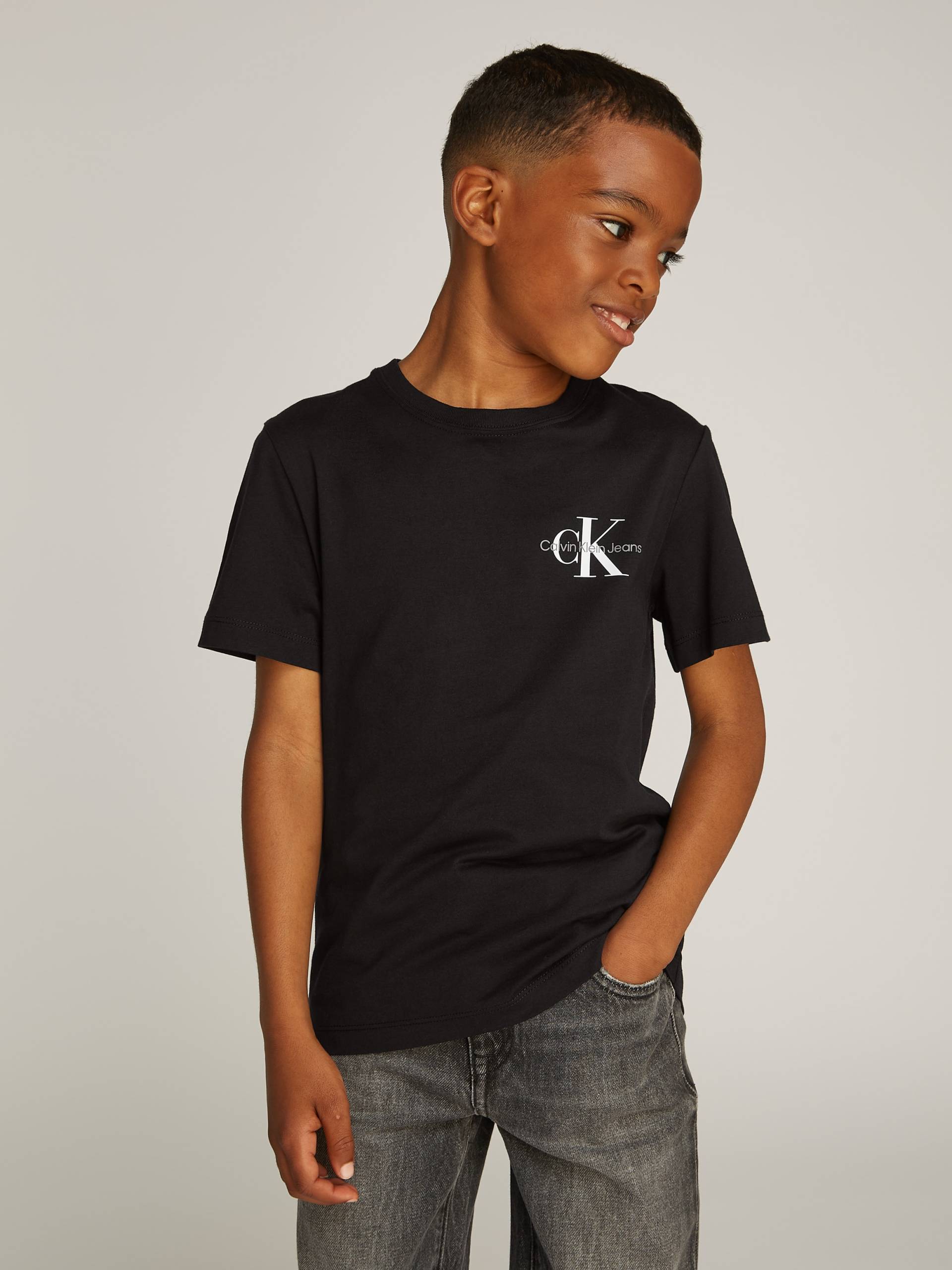 Calvin Klein Jeans T-Shirt »Chest Monologo Ss T-Shirt«, für Kinder bis 16 Jahre und mit Logodruck von Calvin Klein Jeans