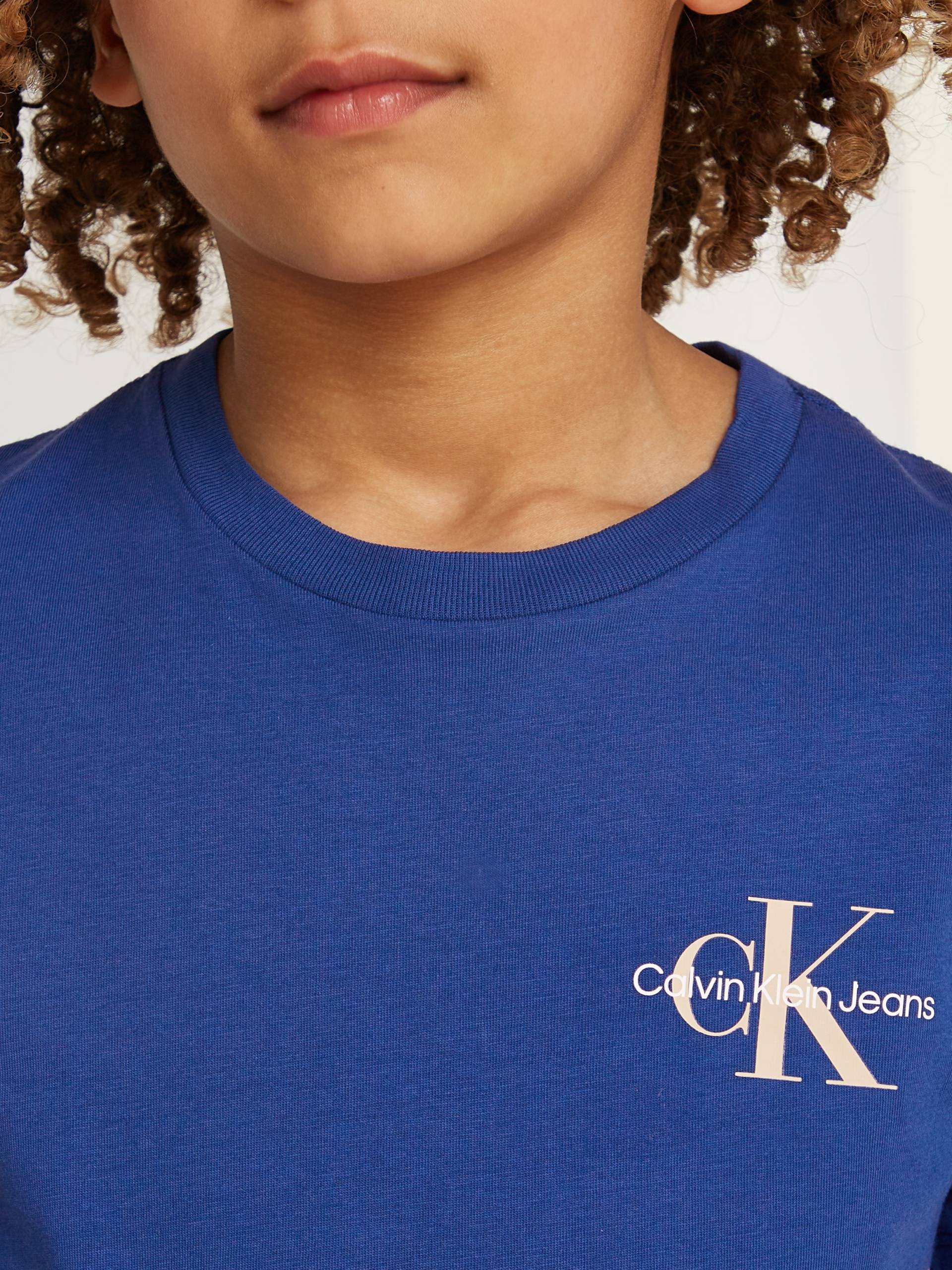 Calvin Klein Jeans T-Shirt »Chest Monologo Ss T-Shirt«, für Kinder bis 16 Jahre und mit Logodruck von Calvin Klein Jeans