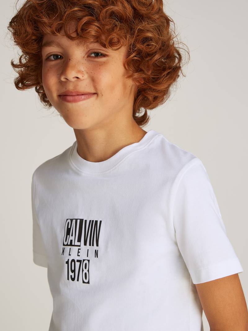 Calvin Klein Jeans T-Shirt »GOOD LEVEL REGULAR SS T-SHIRT«, mit Logodruck von Calvin Klein Jeans