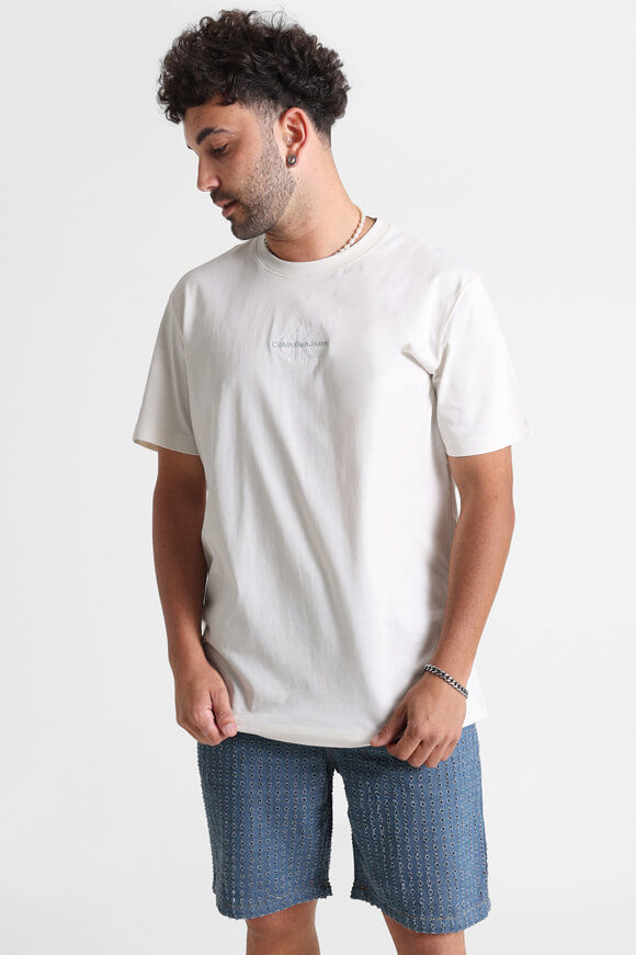 Calvin Klein Jeans T-Shirt | Ivory | Herren  | L von Calvin Klein Jeans