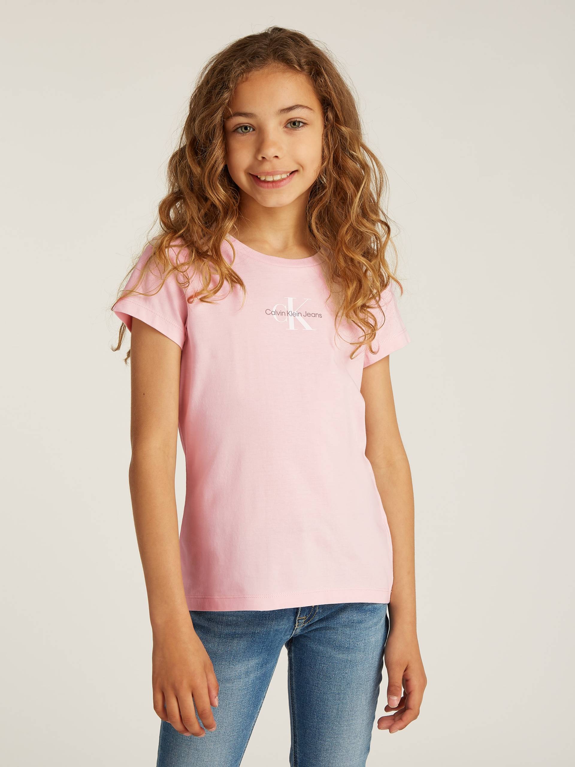 Calvin Klein Jeans T-Shirt »MICRO MONOGRAM TOP«, für Kinder bis 16 Jahre von Calvin Klein Jeans