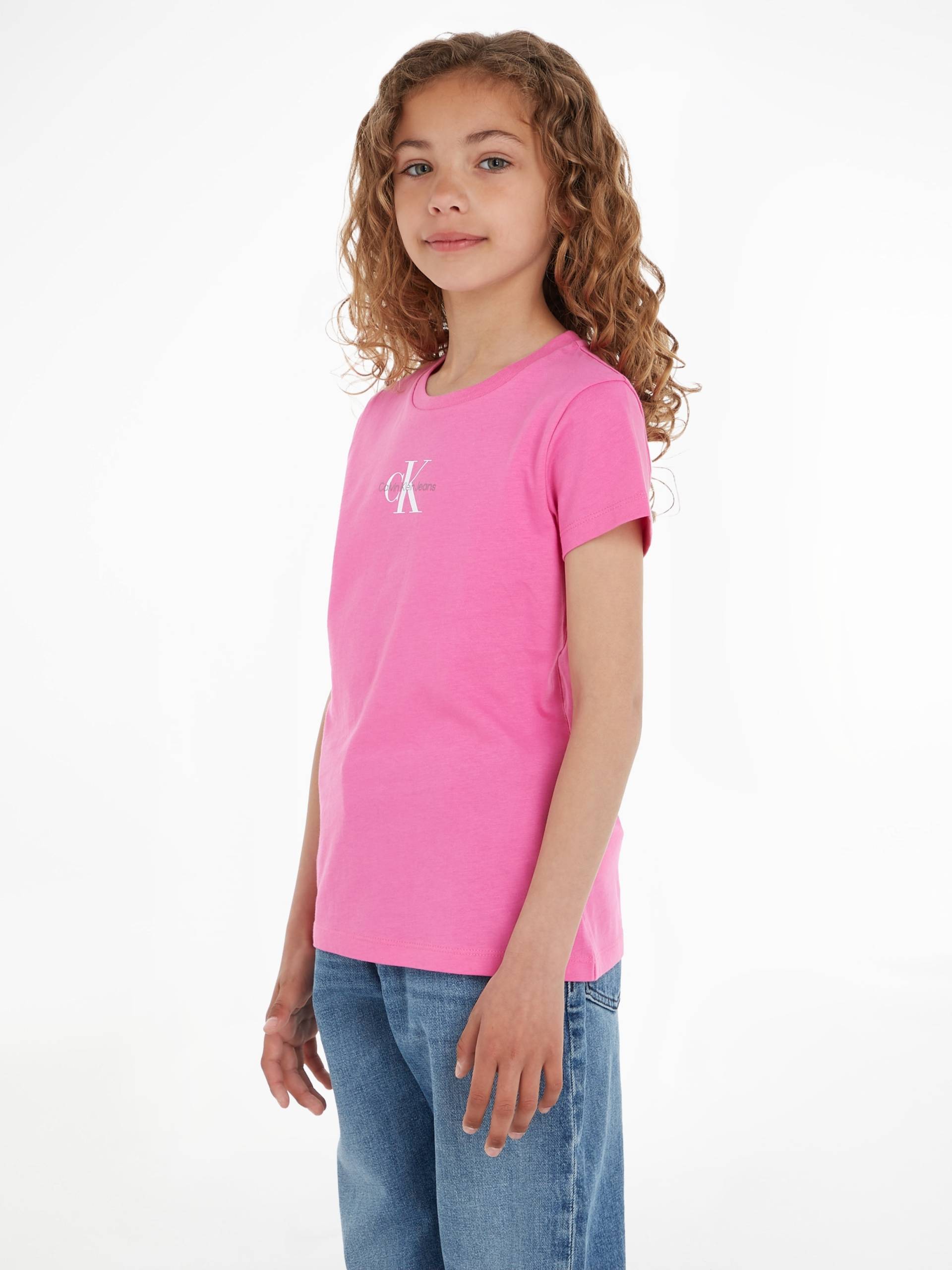 Calvin Klein Jeans T-Shirt »MICRO MONOGRAM TOP«, für Kinder bis 16 Jahre von Calvin Klein Jeans