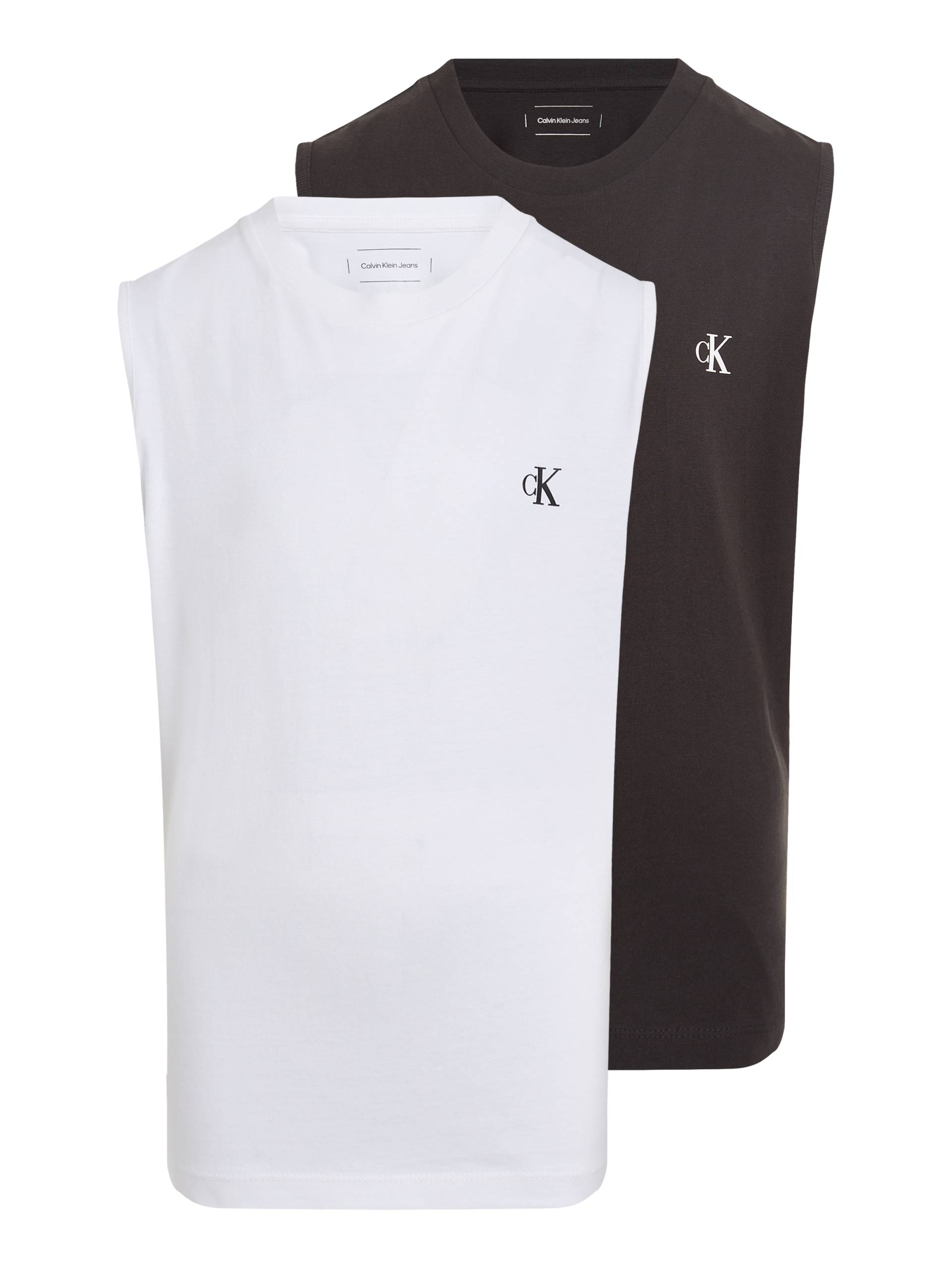 Calvin Klein Jeans T-Shirt »MONO 2-PACK SL T-SHIRTS«, mit Logodruck von Calvin Klein Jeans