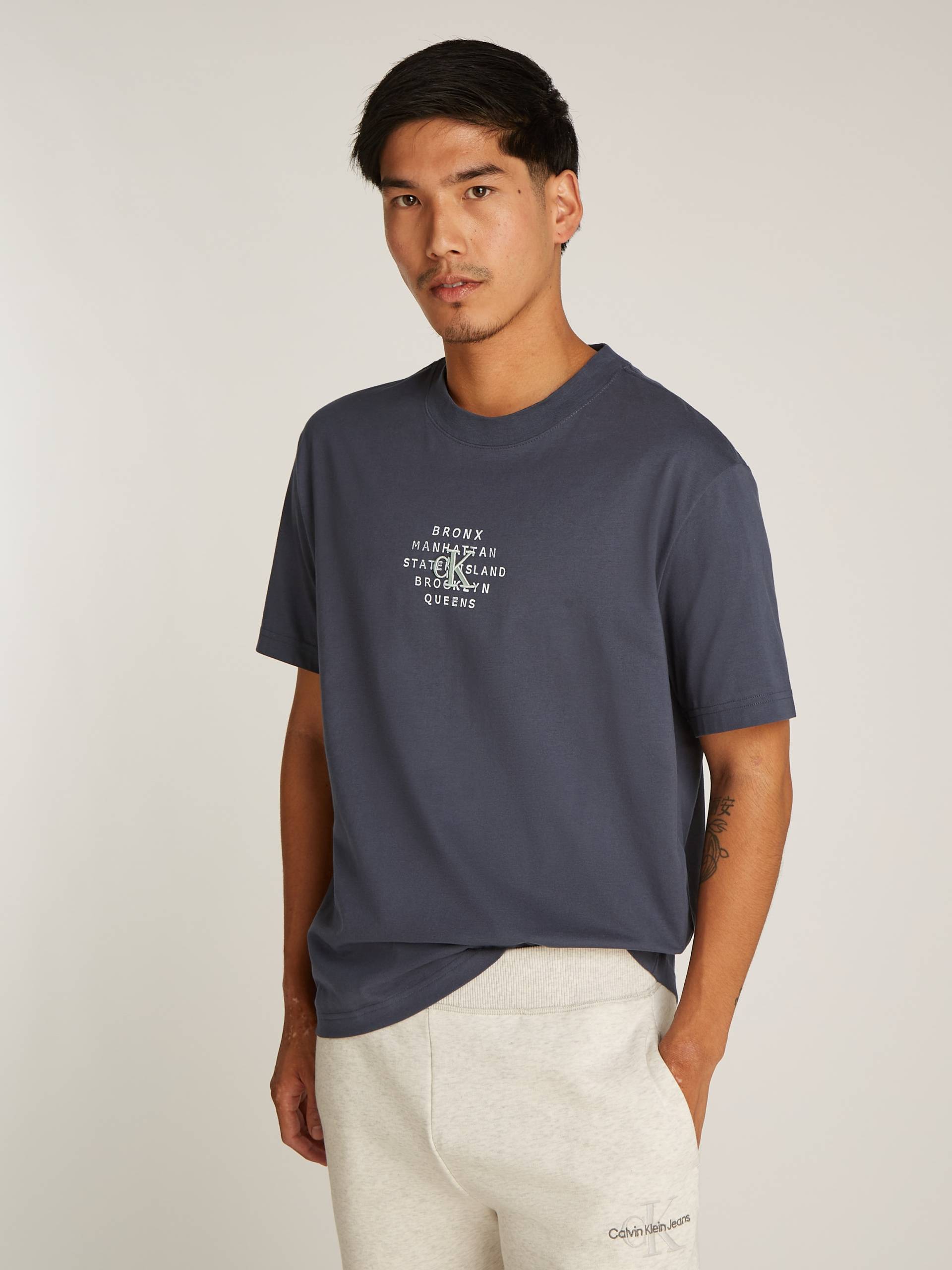 Calvin Klein Jeans T-Shirt »NYC STAMP GRAPHIC«, mit Calvin Klein Label von Calvin Klein Jeans