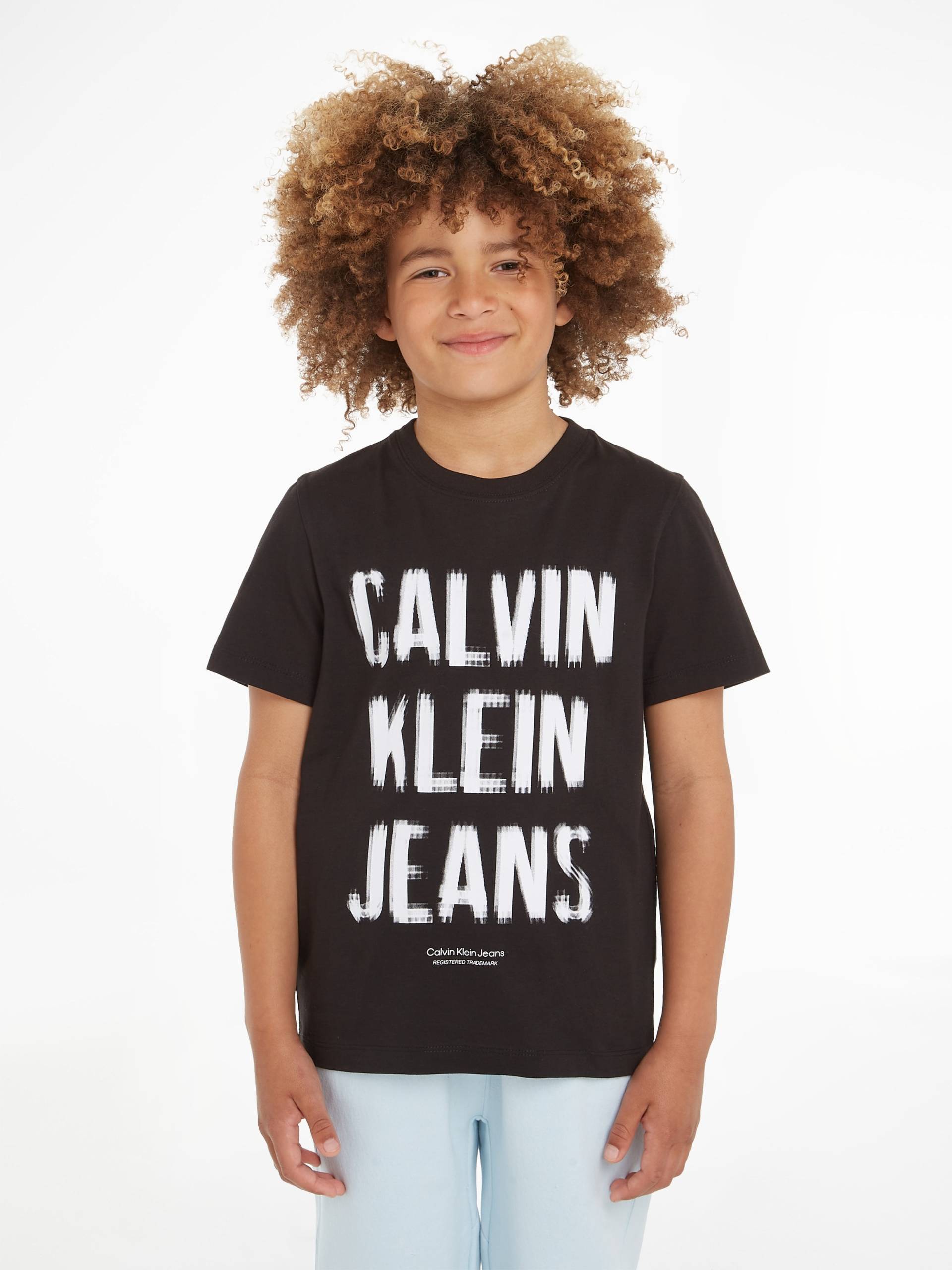 Calvin Klein Jeans T-Shirt »PIXEL LOGO RELAXED SS T-SHIRT«, für Kinder bis 16 Jahre von Calvin Klein Jeans